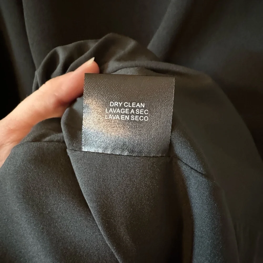 Badgley Mischka Midi Black‎ Dress Women Size 12 - Picture 7 of 8